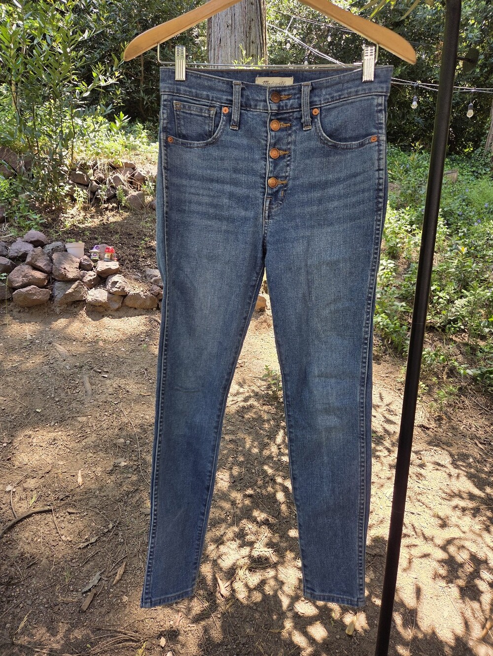 Madewell High Rise Skinny Jeans Size 26P